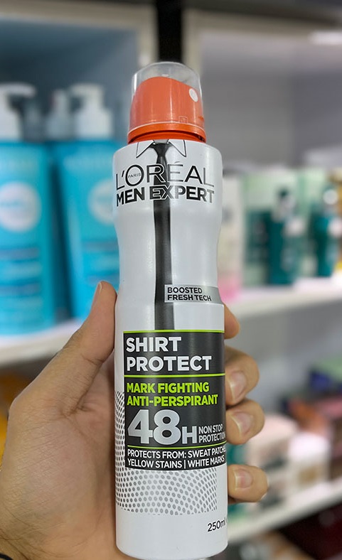 اسپری بدن مردانه SHIRT PROTECT لورال