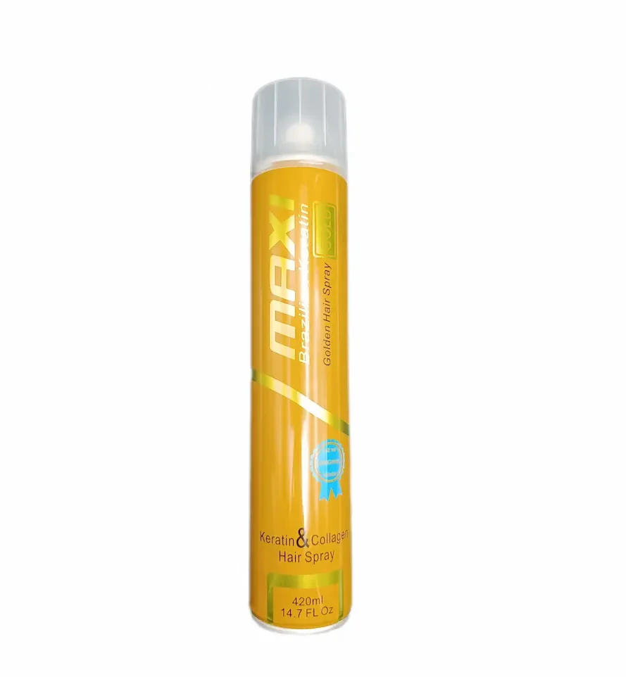 اسپری و تافت مو کراتینه و کلاژنه MAXI GOLD