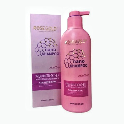 شامپو نانو رزگلد Shampoo NANO Rose Gold