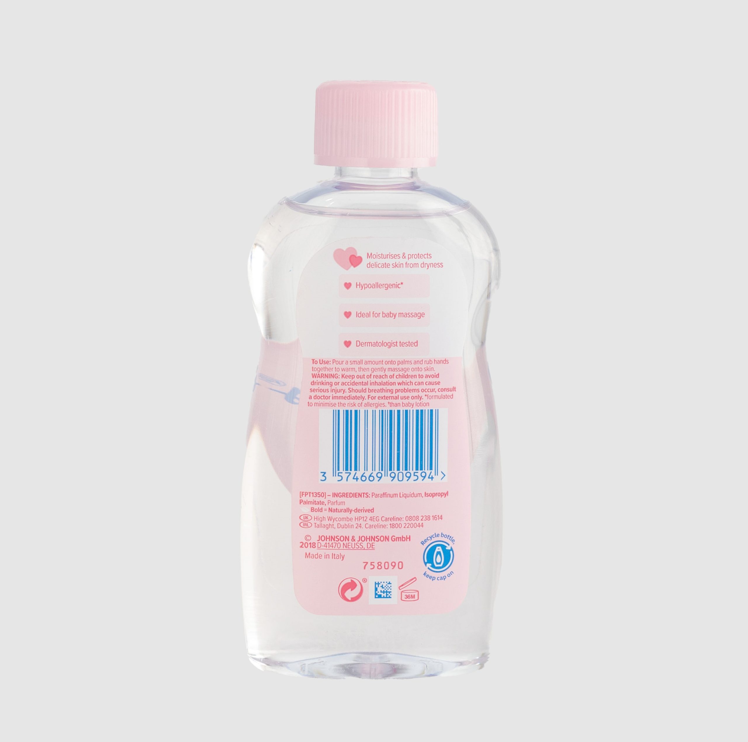 روغن بچه جانسون 200 میل MASSAGE OIL
