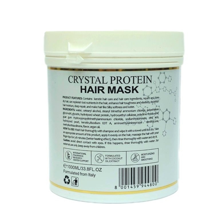 ماسک مو پروتئینه کریستال Crystal