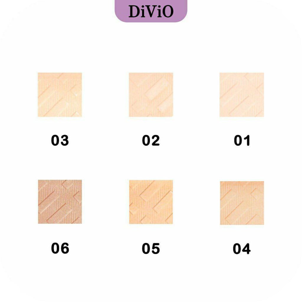 پنکیک دیویو شماره 01 Divio Compact Powder